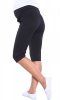 MijaCulture - Capri pants trousers shorts 4090/3815 black